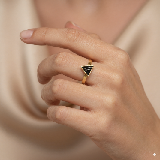 Anillo Aludra 9mm Oro 18k