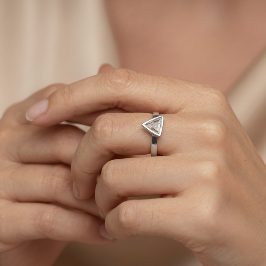 Anillo Aludra 9mm Plata 925
