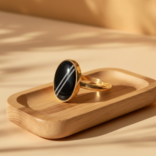 Anillo Antila 15mm Oro 18k