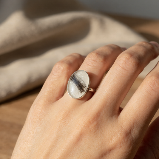 Anillo Antila 15mm Plata 925