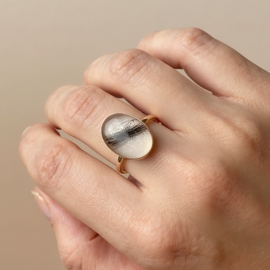 Anillo Antila 15mm Oro 18k