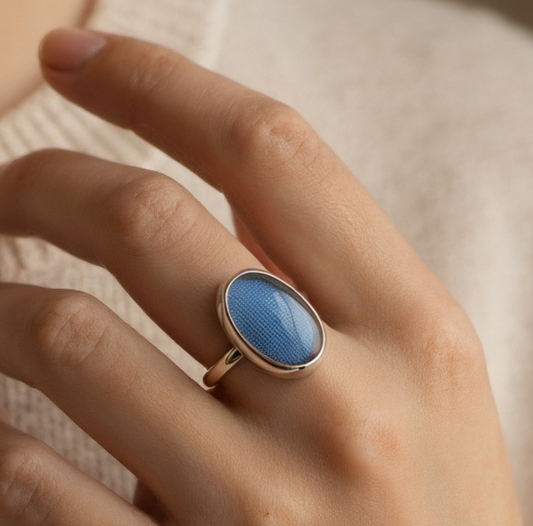 Anillo Antila 15mm Plata 925