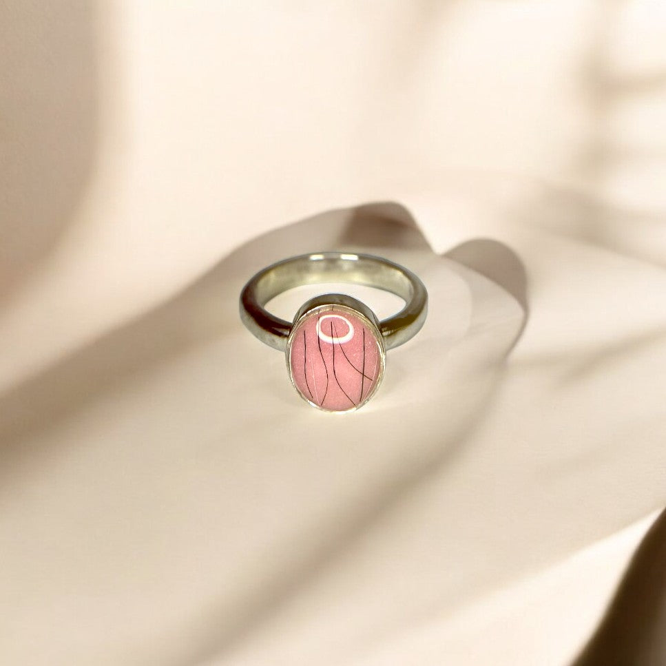 Anillo Atria 9mm Plata 925