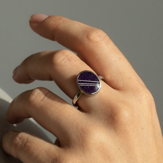Anillo Atria 9mm Plata 925