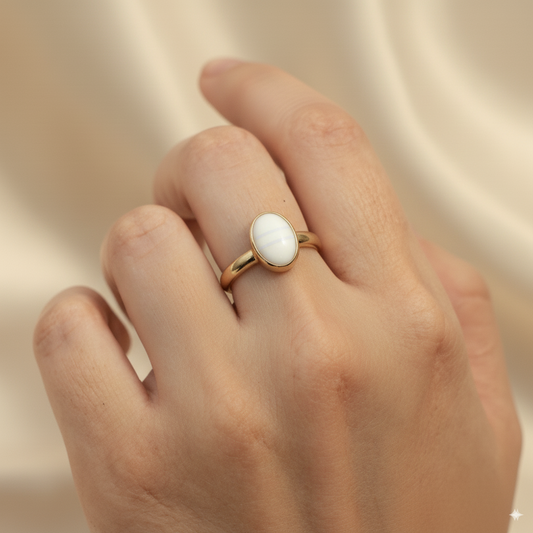 Anillo Atria 9mm Oro 18k