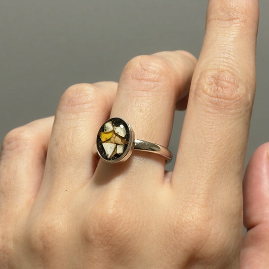 Anillo Atria 9mm Plata 925