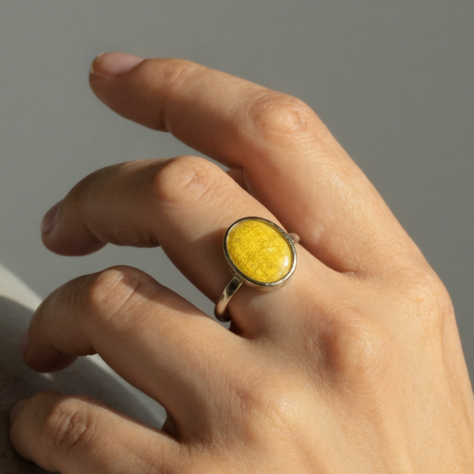Anillo Atria 9mm Plata 925