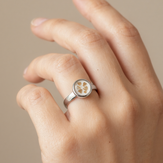 Anillo Heze 9mm Plata 925