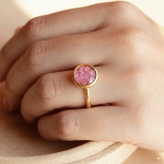 Anillo Heze 9mm Oro 18k