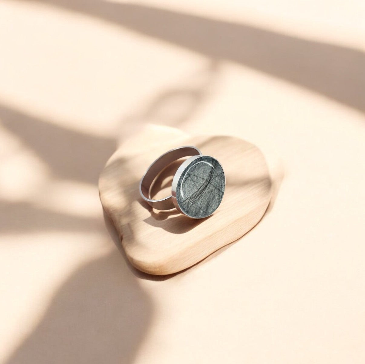 Anillo Maia 15mm Plata 925