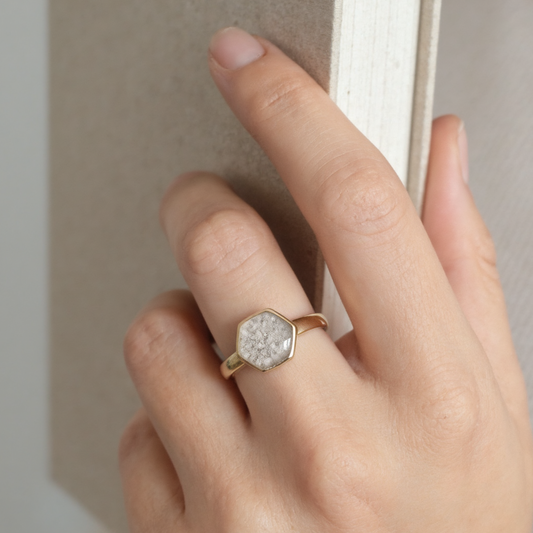 Anillo Naos 9mm Oro 18k