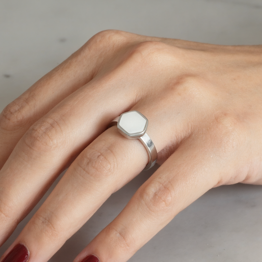 Anillo Naos 9mm Plata 925