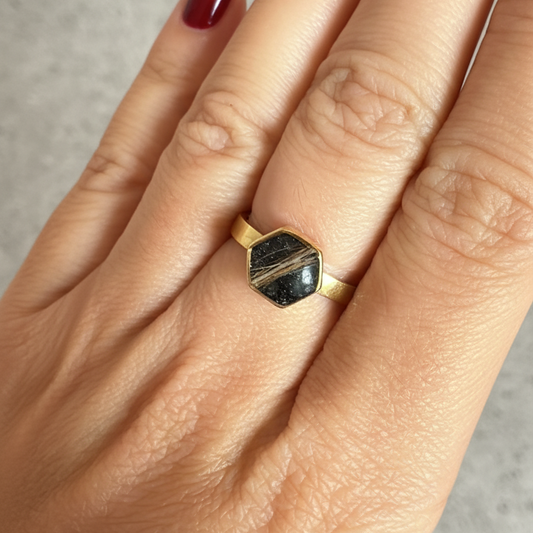 Anillo Naos 9mm Oro 18k