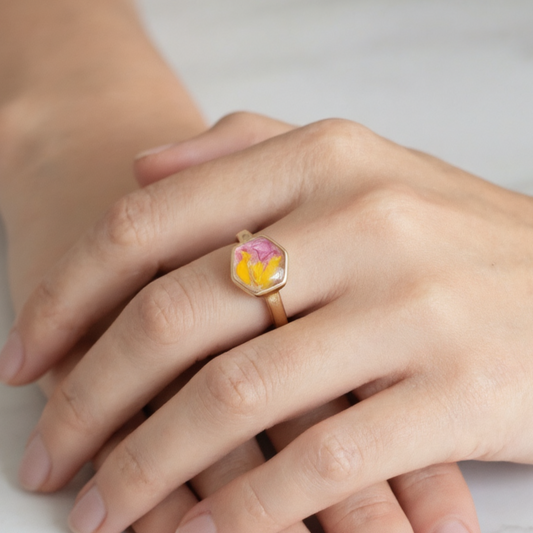 Anillo Naos 9mm Oro 18k