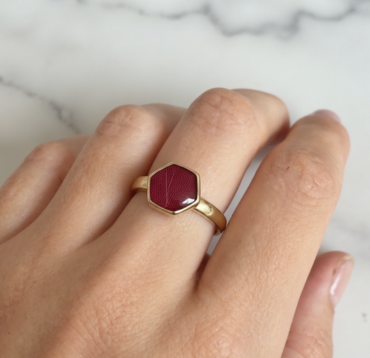 Anillo Naos 9mm Oro 18k