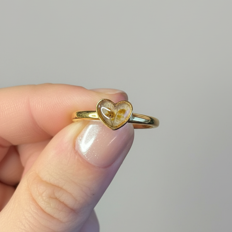 Set Petra 9mm (Anillo + Dije) Oro 18k