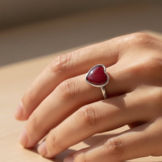 Anillo Ursa 15mm Plata 925