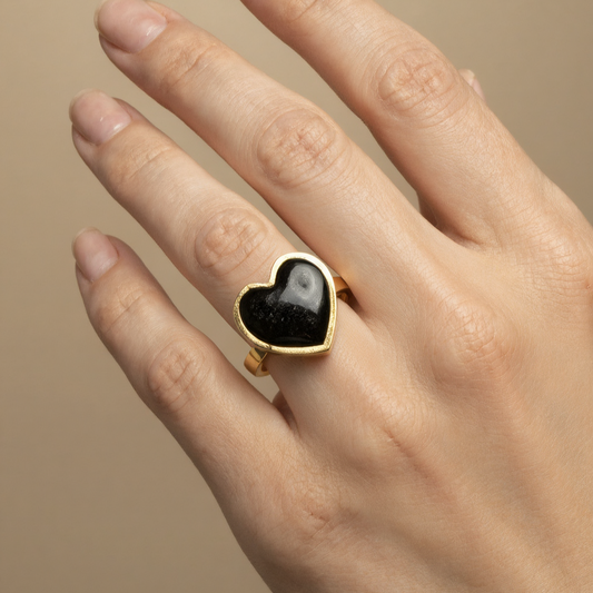 Anillo Ursa 15mm Oro 9k