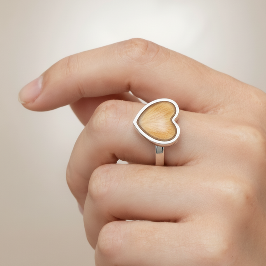 Anillo Ursa 15mm Plata 925