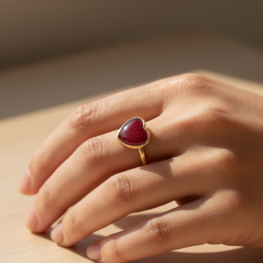 Anillo Ursa 15mm Oro 18k