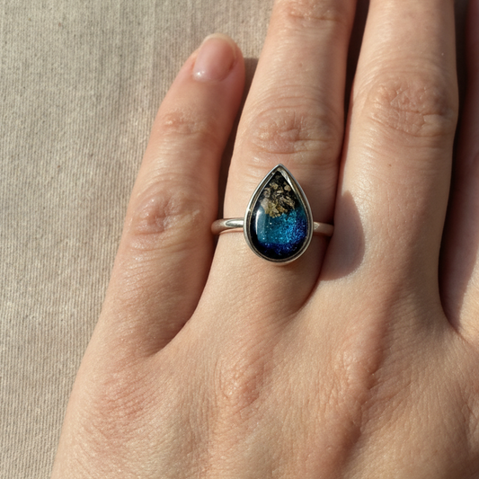 Anillo Vega 9mm Plata 925