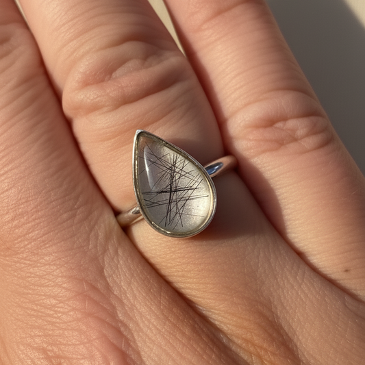 Anillo Vega 9mm Plata 925