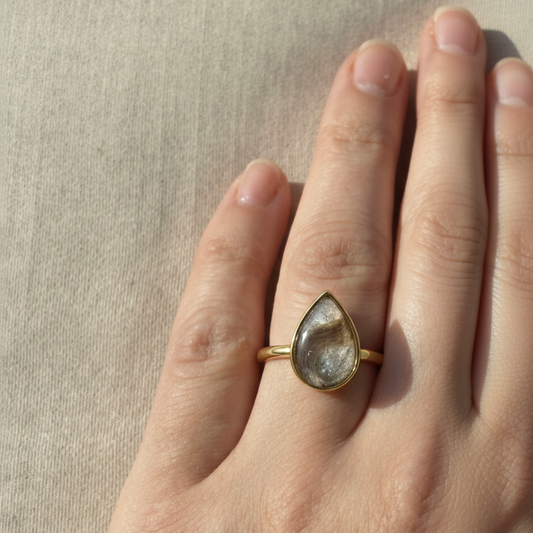 Anillo Vega 9mm Oro 9k
