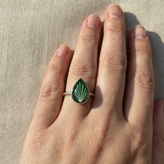 Anillo Vega 9mm Plata 925