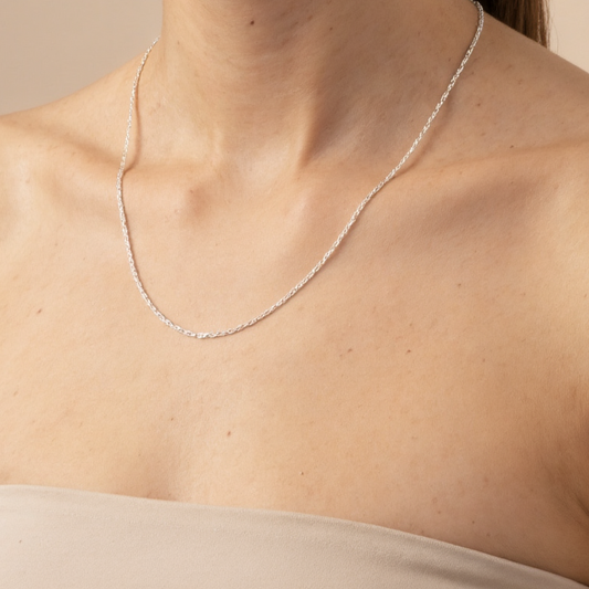 Cadena Forcé 60 cm Plata 925