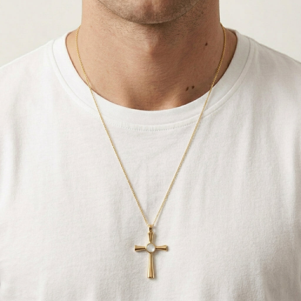 Dije Cruz Oro 18k