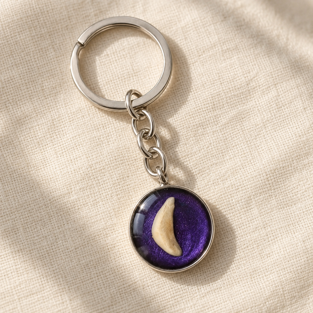 Llavero Circular Plata 925