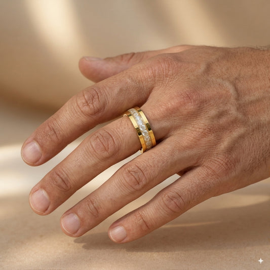 Anillo Absolutno Oro 9 K