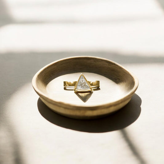 Anillo Aludra 9mm Oro 18k