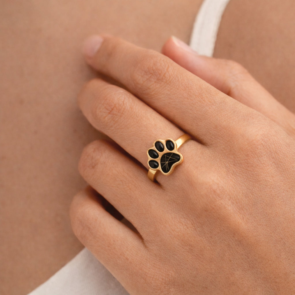 Anillo Huella Oro 18k