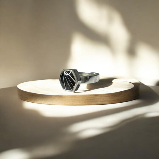 Anillo Naos 9mm Plata 925
