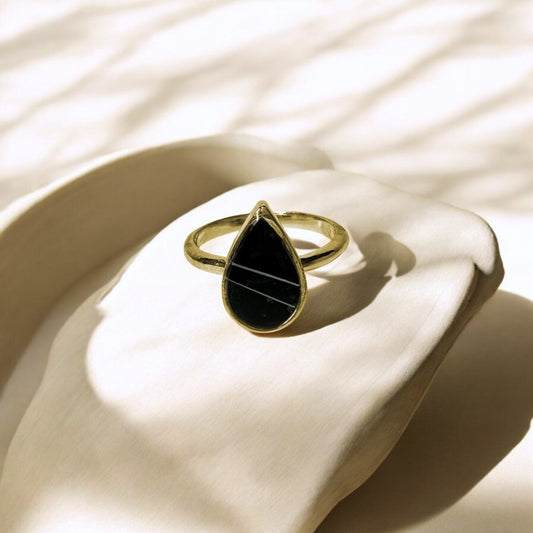 Set Vega 9mm Oro 18k (Anillo + Dije)