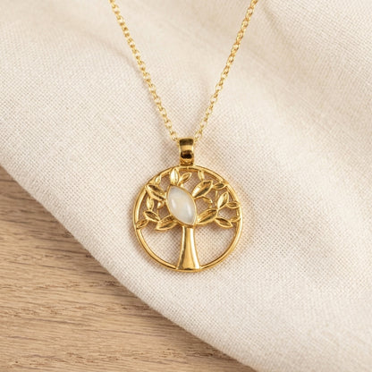 Dije Árbol de la Vida Oro 18k