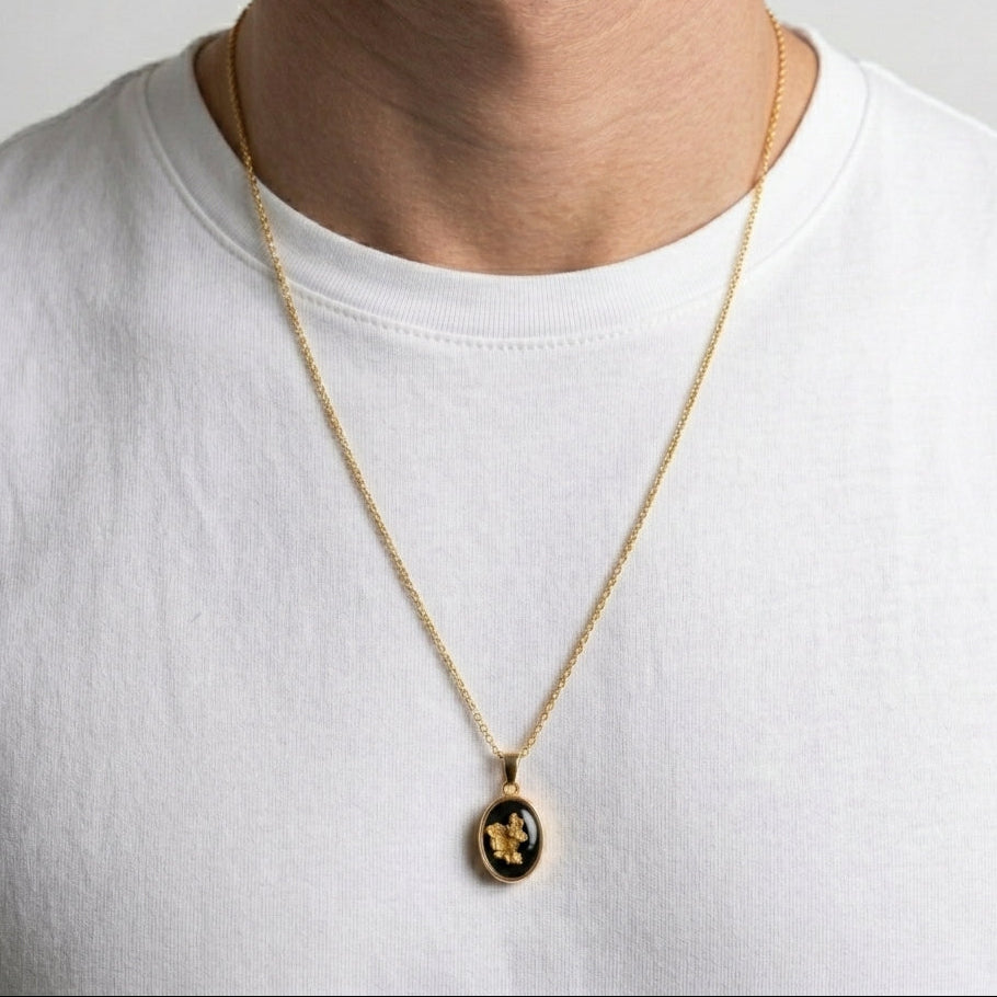 Dije Atria 9mm Oro 18k