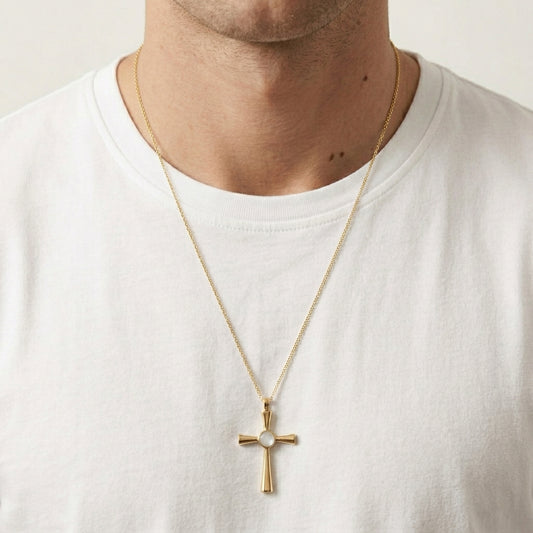 Dije Cruz Oro 18k