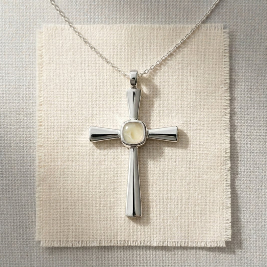 Dije Cruz Plata 925