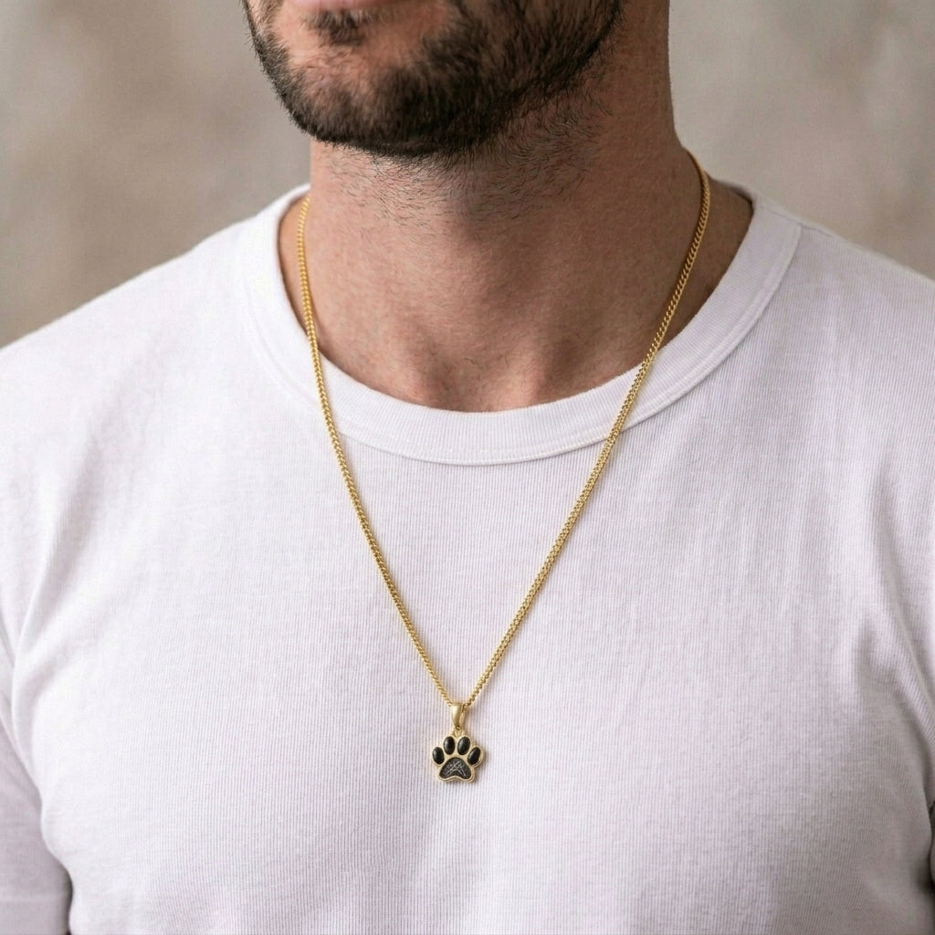 Dije Huella Oro 18K