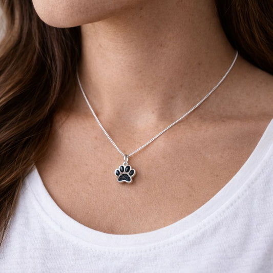 Dije Huella Plata 925