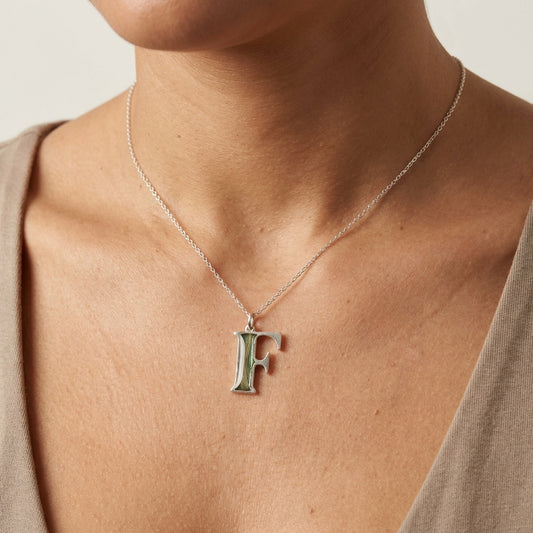 Dije Letra (A-Z) Plata 925