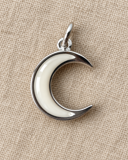 Dije Luna Plata 925