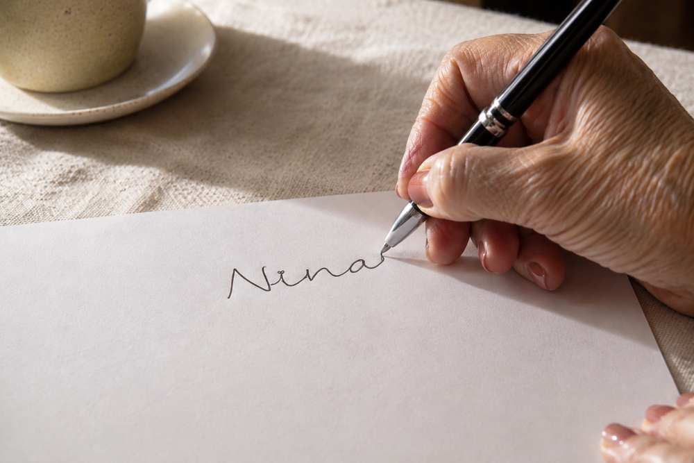 Escritura a mano