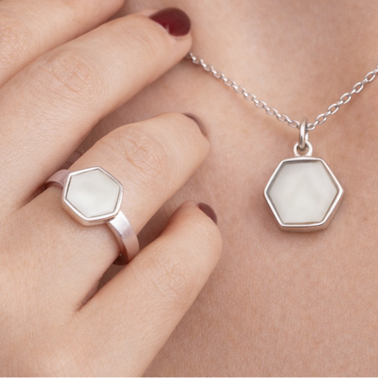 Set Naos (Anillo + Dije) Plata 925