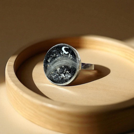 Anillo Maia 15mm Plata 925
